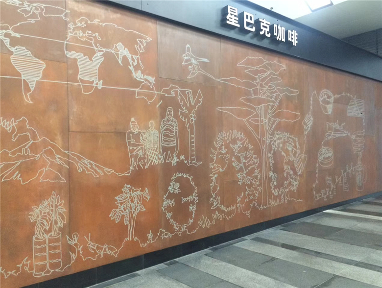 罗庄耐候钢幕墙